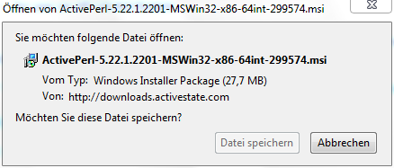 Download bestätigen