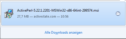 Installation ausführen